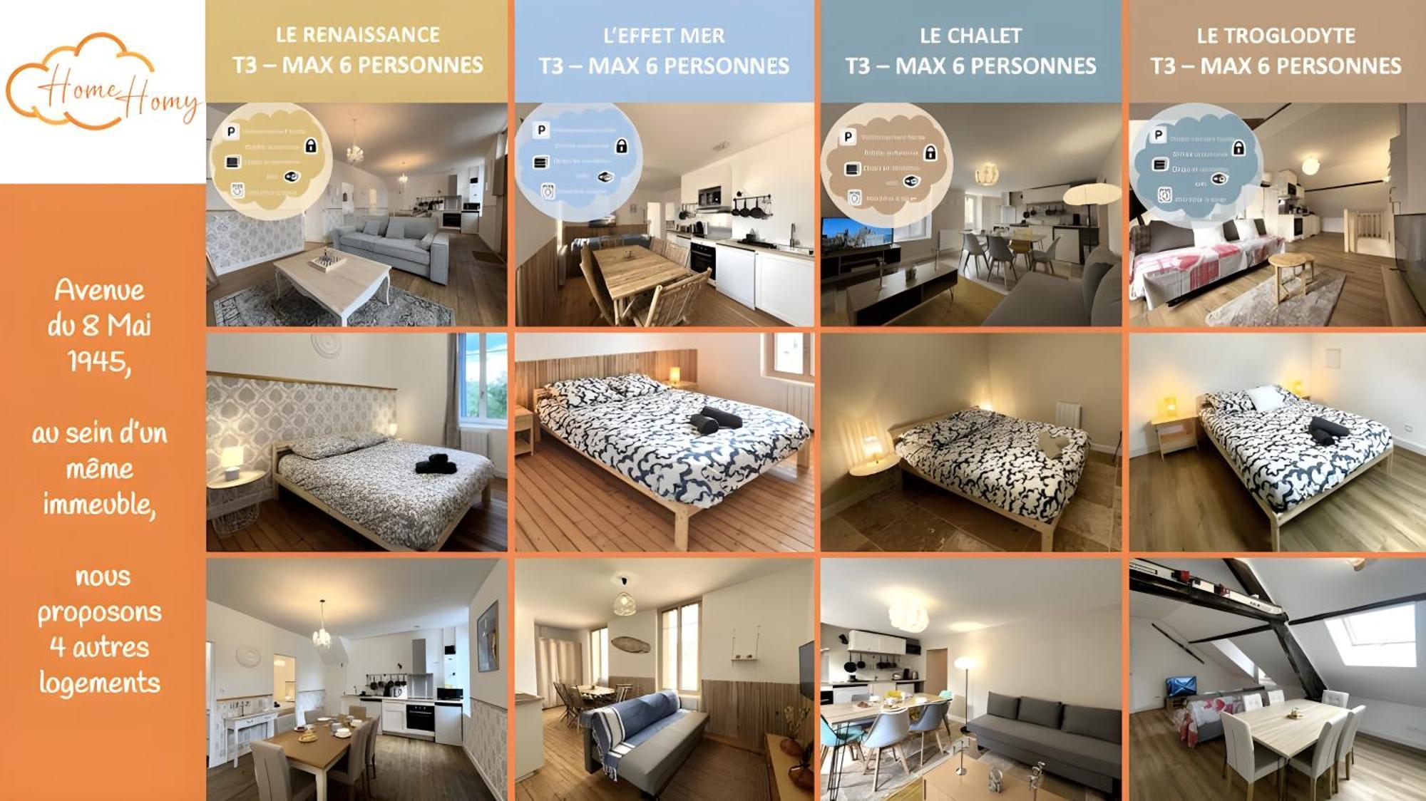 Le Golden Garden - Home Homy Montluçon Zewnętrze zdjęcie